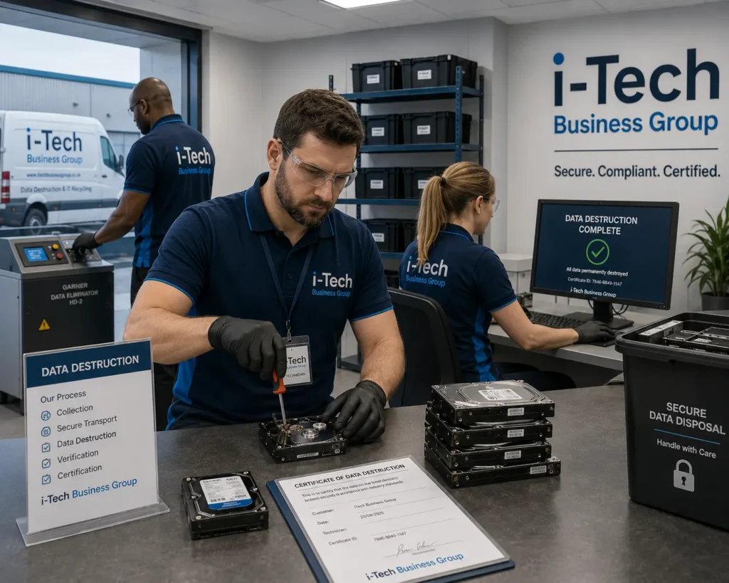IT Recycling and WEEE Services London
